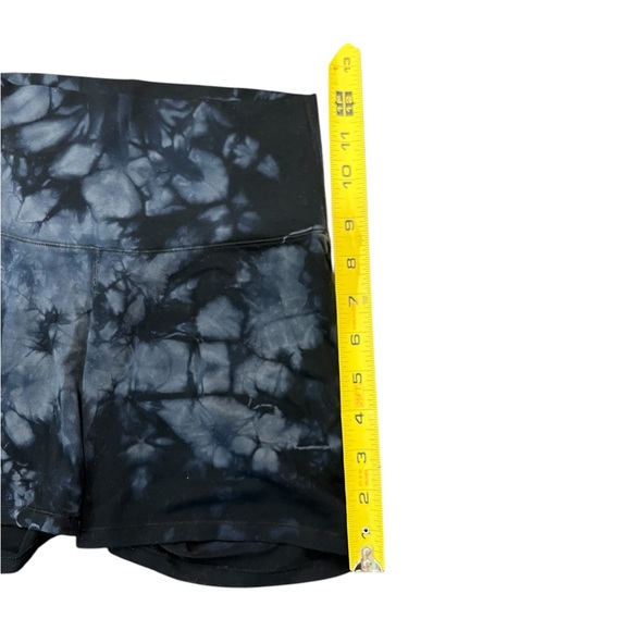 Aviator Nation Hand Tidied Hi-Rise Biker Shorts Leggings Activewear Logo XS EUC - Picture 8 of 8